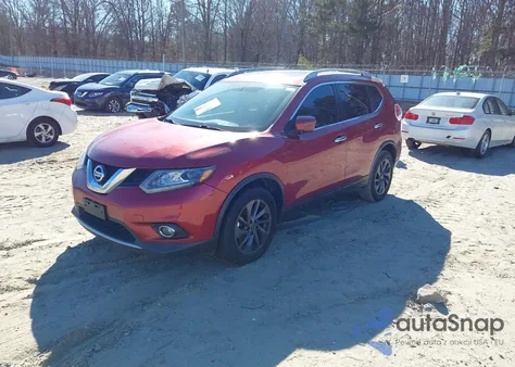 2016 Nissan Rogue Sl z USA, uszkodzony, nr VIN 5N1AT2MV9GC784034